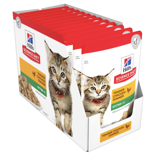 HILLS SCIENCE DIET Kitten Chicken Cat Food Pouches - Image 3